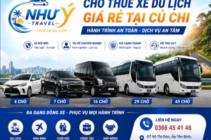 THUÊ XE DU LỊCH GIÁ RẺ  CỦ CHI
